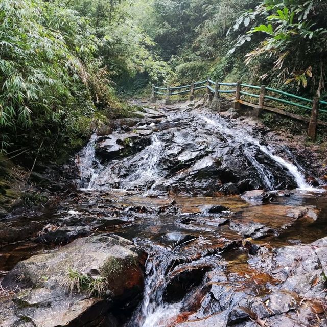 100 meters tall Waterfall