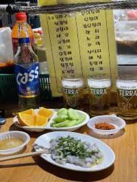 釜山🇰🇷影島　屋台でちょい飲み