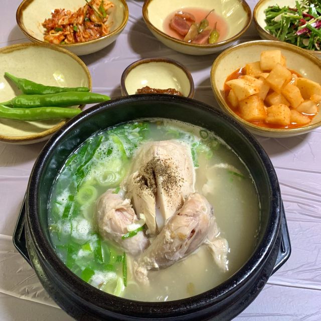 [🇰🇷, 진주] 뷰 좋고 맛 좋은 삼계탕 맛집, 석원 🍃 