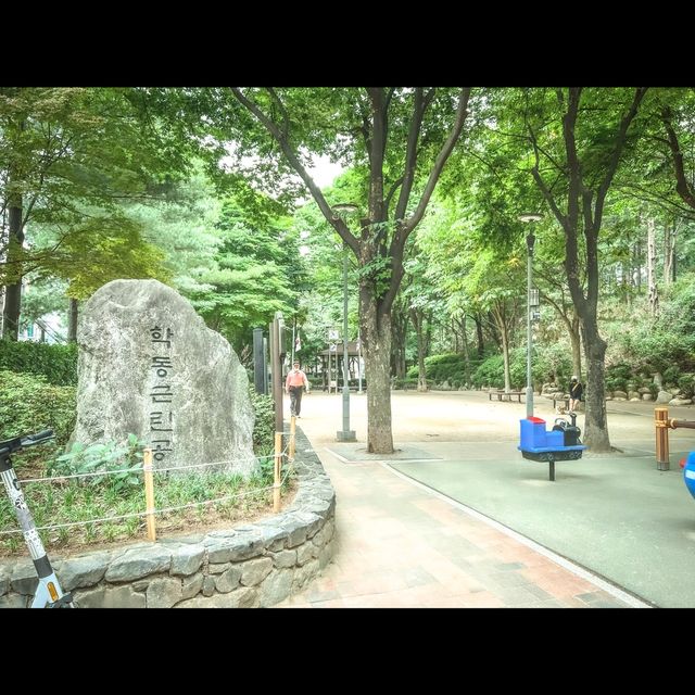보코서울강남과 함께 한 플로깅 in 서울, 학동근린공원