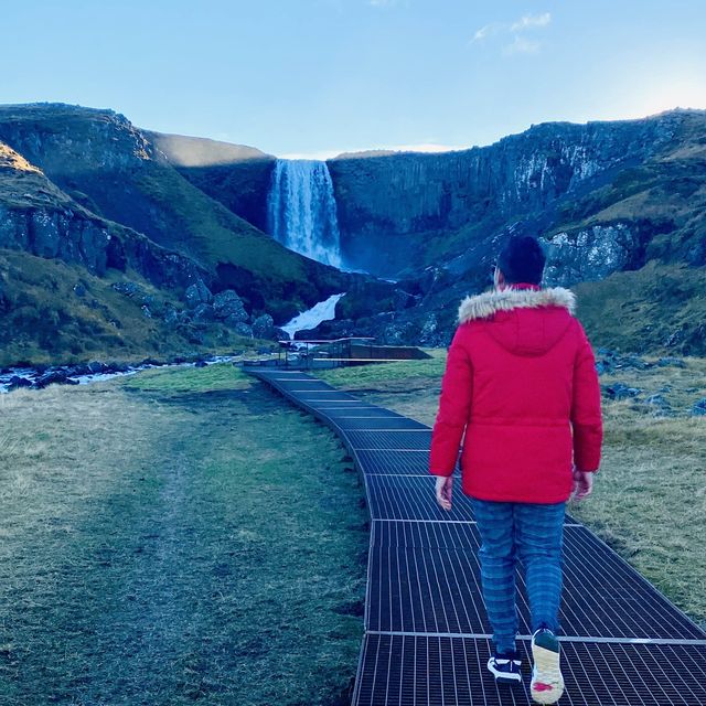 love with nature in iceland