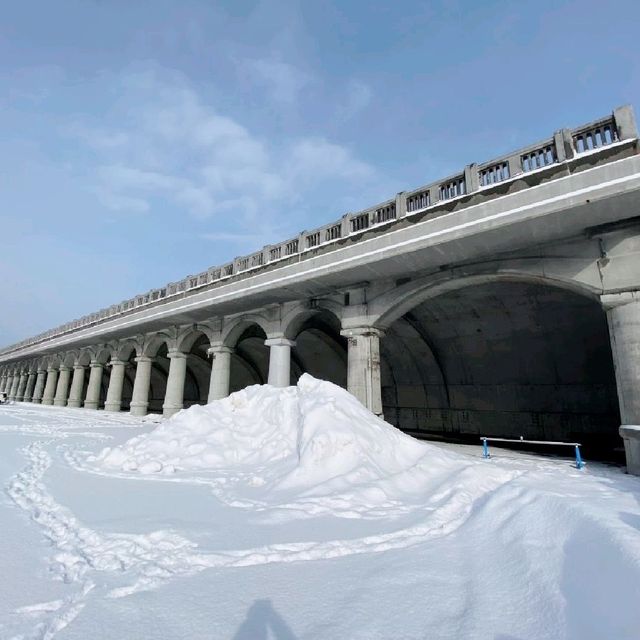 日本最北端JR稚内・道の駅わっかない・防波堤ドーム