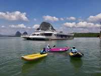 Canoeing at Talu Island