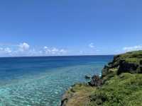 沖縄　離島旅行　日本最西端　与那国島の六畳ビーチからの大絶景に感動❗️