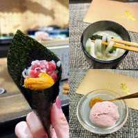 🍣 來享受一頓精彩的Omakase吧 !