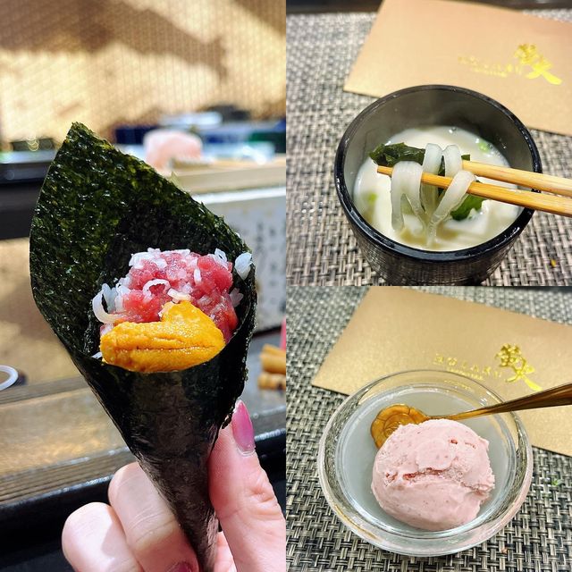 🍣 來享受一頓精彩的Omakase吧 !