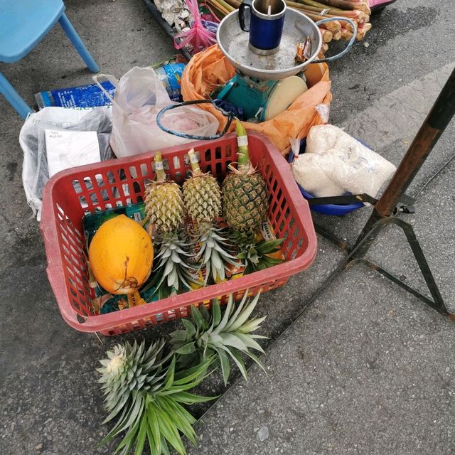 Limbang Night Street Market in the Morning