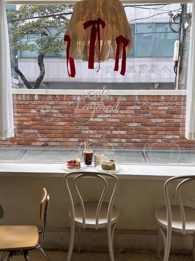 韓国/ソウル【延南洞】クリスマス仕様の🎄とってもかわいい人気カフェ♡