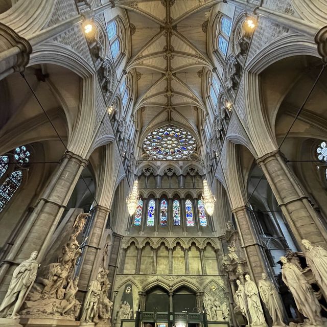 Westminster Abbey. A must see in London