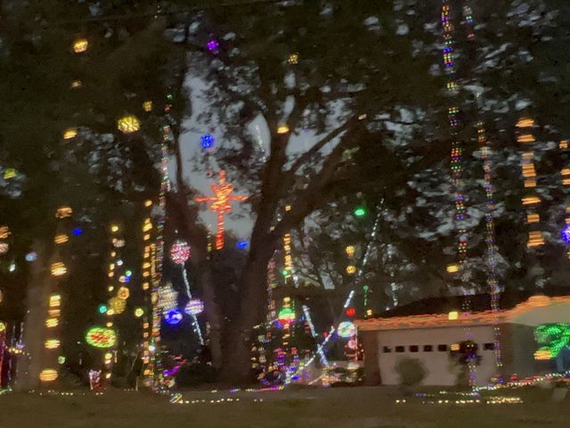 Christmas Village Light- Drive thru 