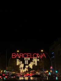 Barcelona’s Christmas Lights