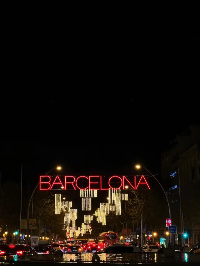 Barcelona’s Christmas Lights