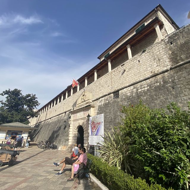 amazing city wall Kotor 