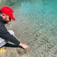 Blue Moon Lake - crystal clear water 