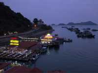 Beautiful floating Village @Cat Ba 