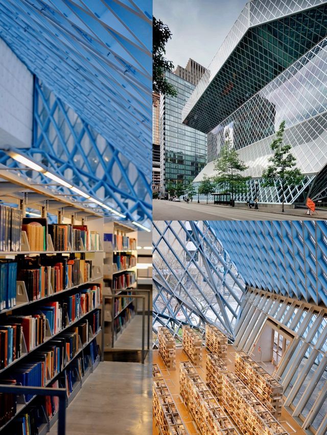 Seattle Central Library - flattened soda can?