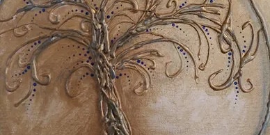 Feb. 6th 6 pm-Hot Glue and Acrylics Art Class-Tree of Life at Soule' Studio | Soule' Culinary and Art Studio - 800 Ocean Rd. Point Pleasant, NJ