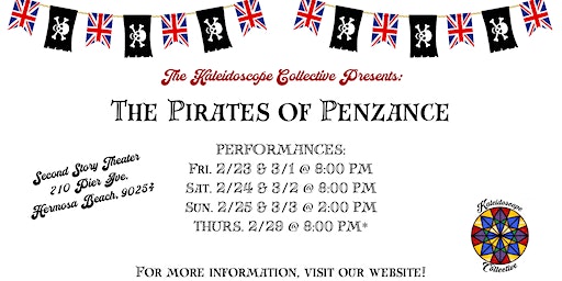 The Pirates of Penzance: Pay What You Can! | 2nd Story Theatre