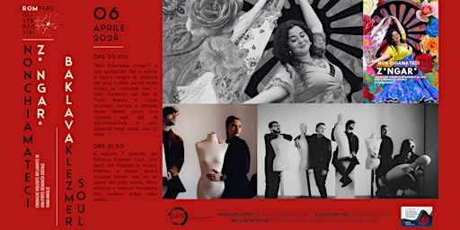 NON CHIAMATECI Z*NGAR* Ivana Nikolić / BAKLAVA KLEZMER SOUL in concerto | Corso Casale, 97