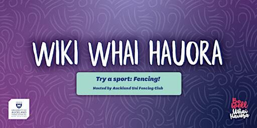 Try a sport: Fencing! | University of Auckland Sports Centre