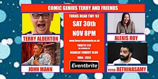 Bearcat Comedy Saturday 30th November | Turks Head