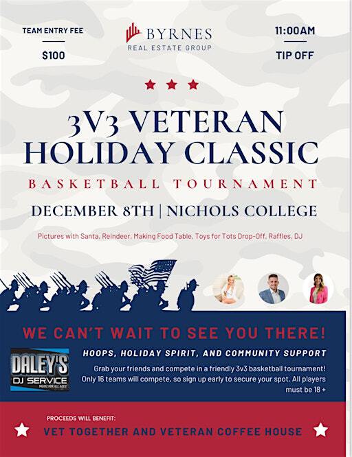 3v3 Veteran Holiday Classic Basketball Tournament | Nichols College