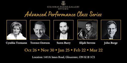 Advanced Performance Class January 2025 | Steinway Piano Gallery Ottawa