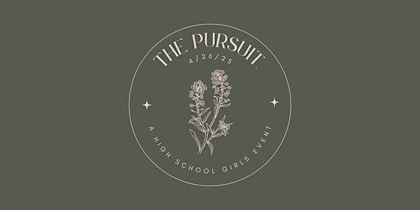 the pursuit. | Plum Creek Church