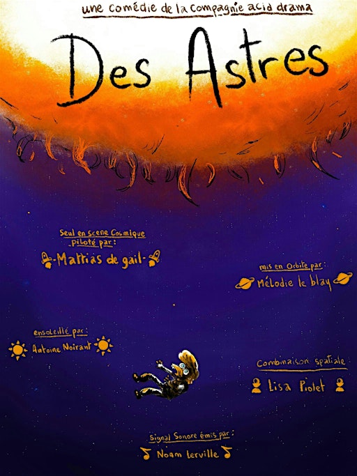 Des Astres - Spectacle de théâtre | Monk's Brew Club