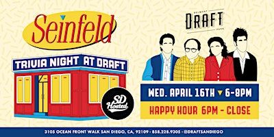 Seinfeld Twisted Trivia | Draft House Belmont Park