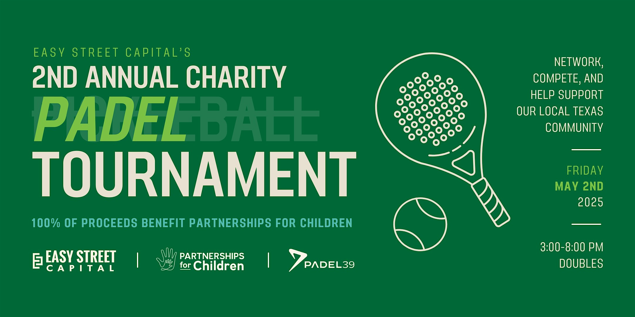 2025 EasyGive Charity Padel Tournament | Padel39