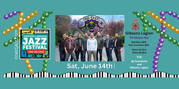 Big Easy Funk Ensemble (BEFE) | Royal Canadian Legion Branch 109 Gibsons BC