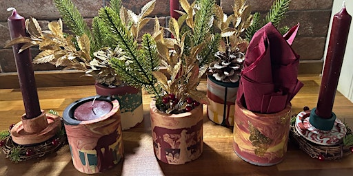 The Jesmonite Christmas Workshop - Table & Tree Decorations w/ Objectify | St Roberts Catholic Club