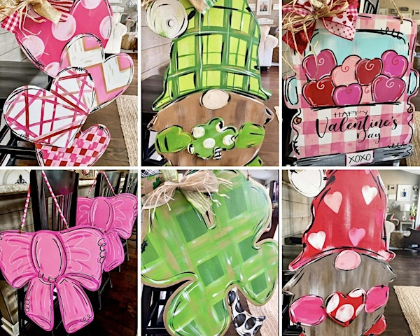 Valentines & St Patricks Door Hanger Workshop | 1345 Gould Rd