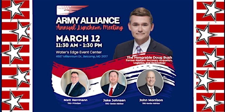 Army Alliance Annual Luncheon Meeting 2026 | Water's Edge Events Center