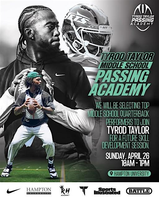 TYROD TAYLOR MIDDLE SCHOOL PASSING ACADEMY | Hampton University
