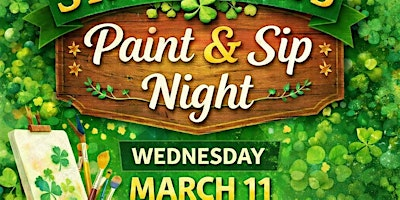 St Patricks Paint & Sip Night | La Hacienda Del Patron Mexican Restaurant