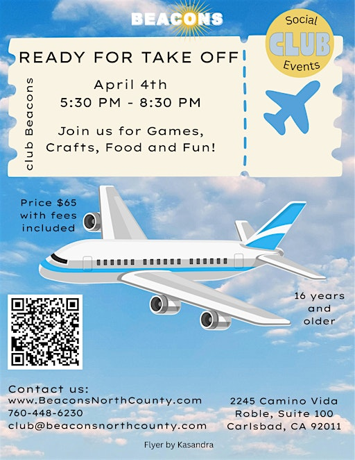 Ready for take off | Beacons, Inc. (Beacons North County)