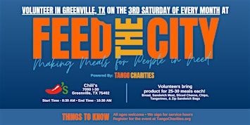 Feed The City Greenville: Making Meals for People In Need | Chili's Grill & Bar