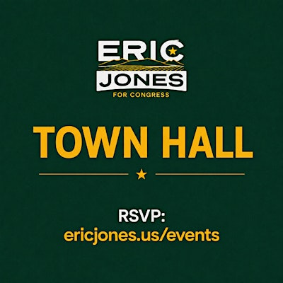 New Day Tour in Yuba City, CA | Town Hall Eric Jones for Congress CA-4 | New Earth Market (Harvest Event Room)