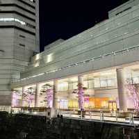 ランドマークプラザ前のイルミネーション