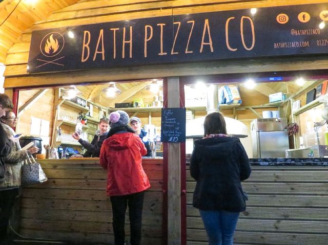 英國Bath市場超正現烤pizza!