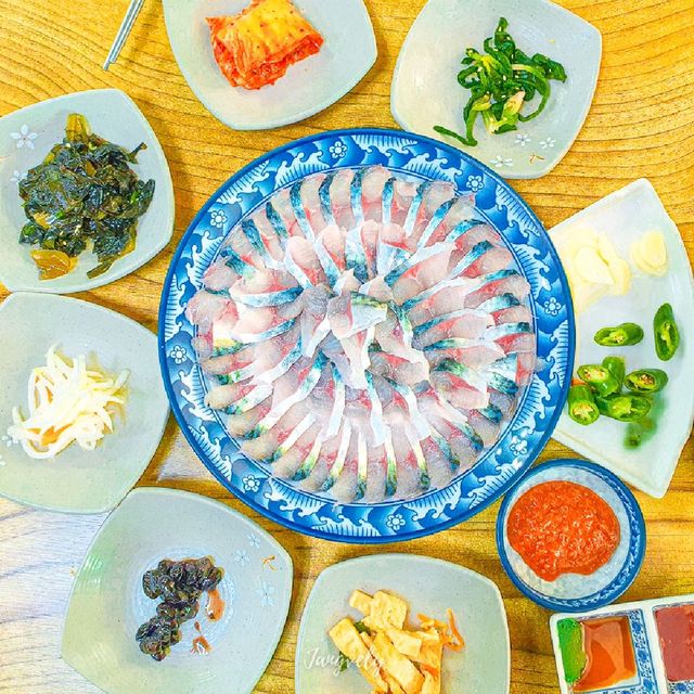 통영 욕지도 자부랑개 마을, 고등어회는 꼭 먹어요