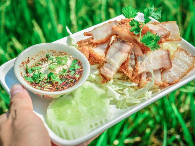 คาเฟ่บรรยากาศดีวิวทุ่งนา