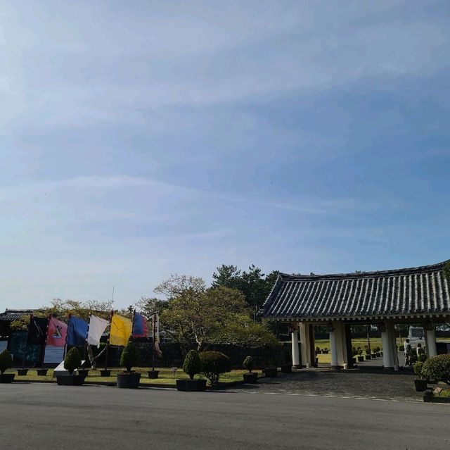 항파두리 항몽유적지 입니다.