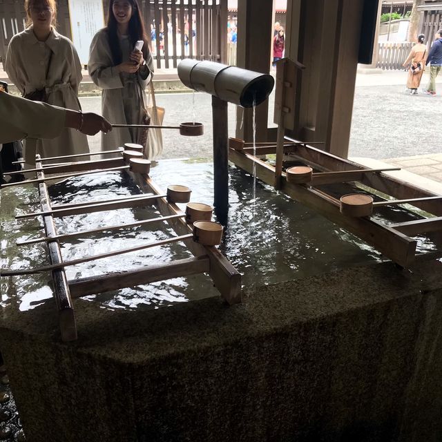 東京裡的聖地神宮⛩遼闊綠地森林一起來淨化心靈吧☺️