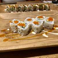 Good sushi on a small Island 🍣 @ Bali