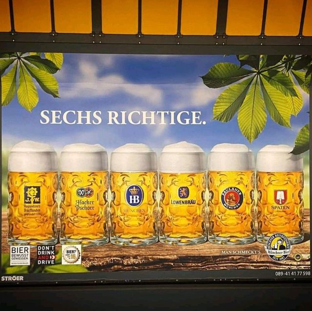 Munich, land of breweries and Oktoberfest