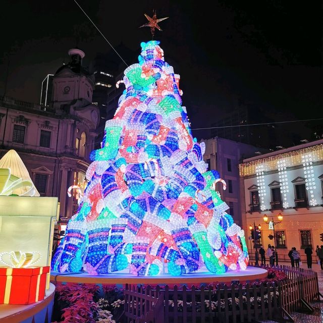 light up festival at Senado Square 