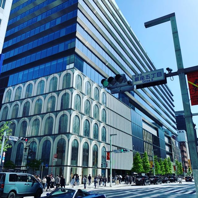 初めての、東京銀座SIX❗️オシャレな街